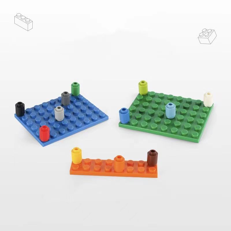 Diy Small Particle Building Blocks Compatible with 3062 Parts 1x1 ...