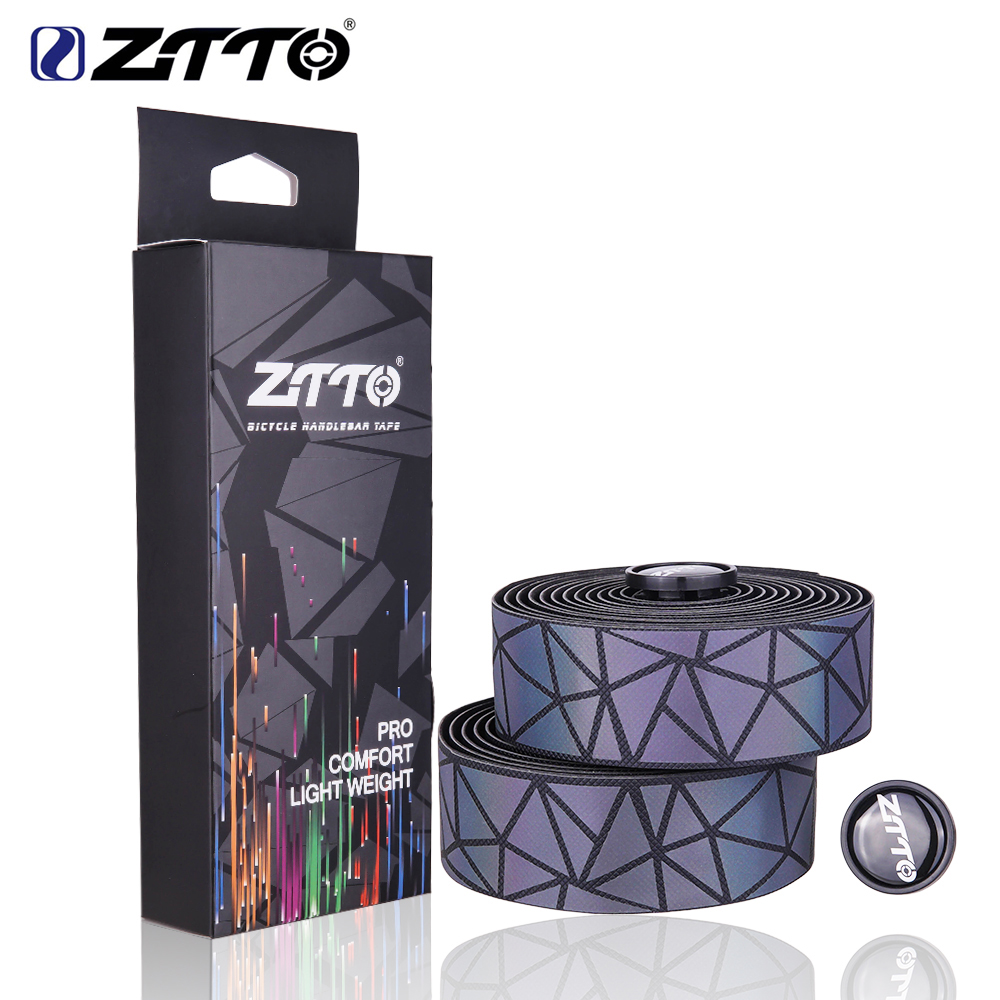 ZTTO Gravel Bike Reflective Bar Tape BD7 Road bike colorful Gradient ...
