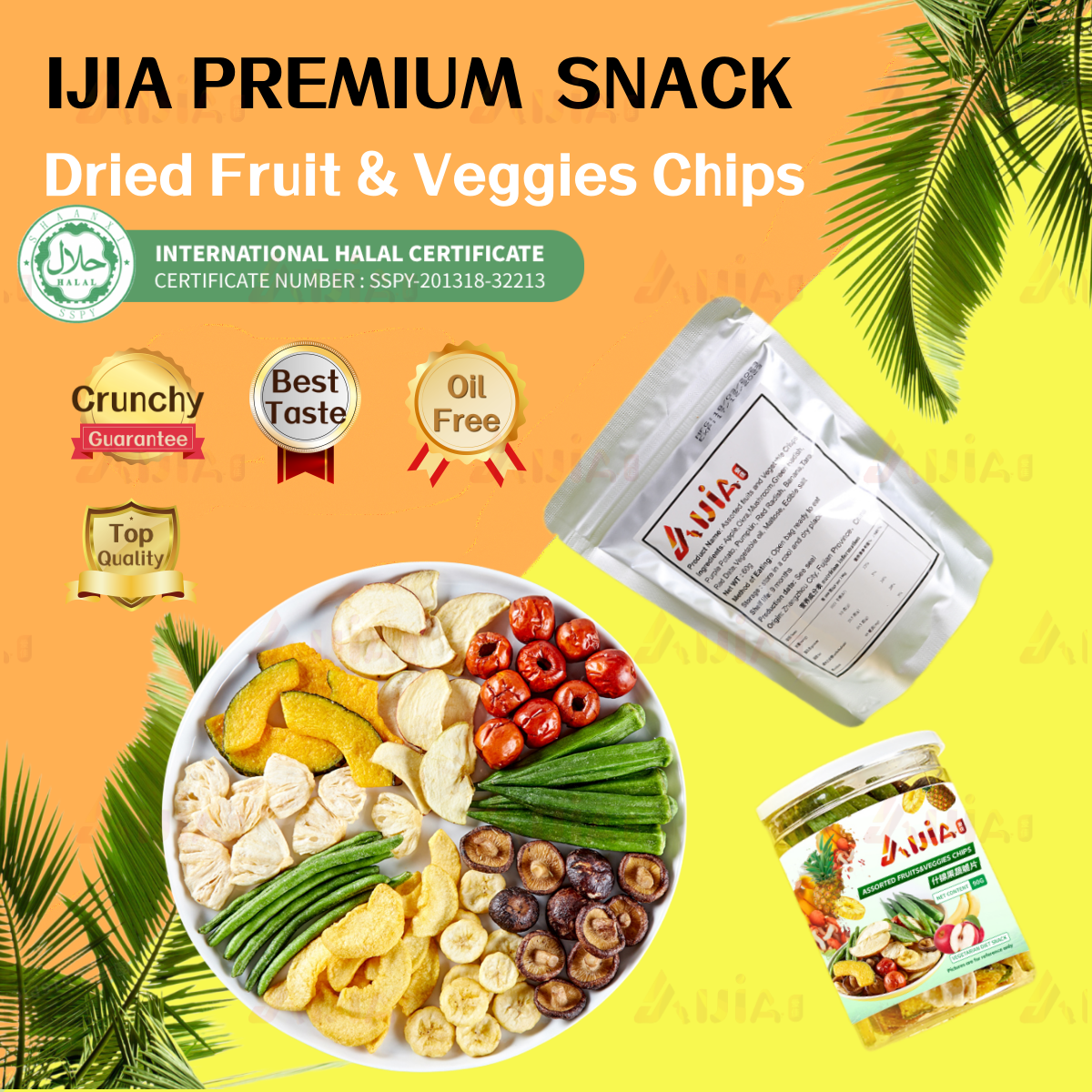 [IJIA]Dried Fruits And Vegetables Chips Snack Lyophilization Technique