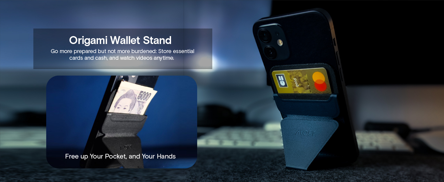 MOFT Snap-On Magnetic Phone Stand & Wallet for iPhone 12/13/14 /15 ...