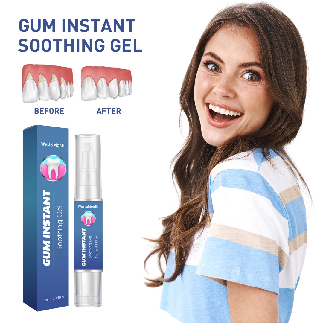 Gum Instant Soothing Gel Receding Gums Inflammation Relieve gingival ...