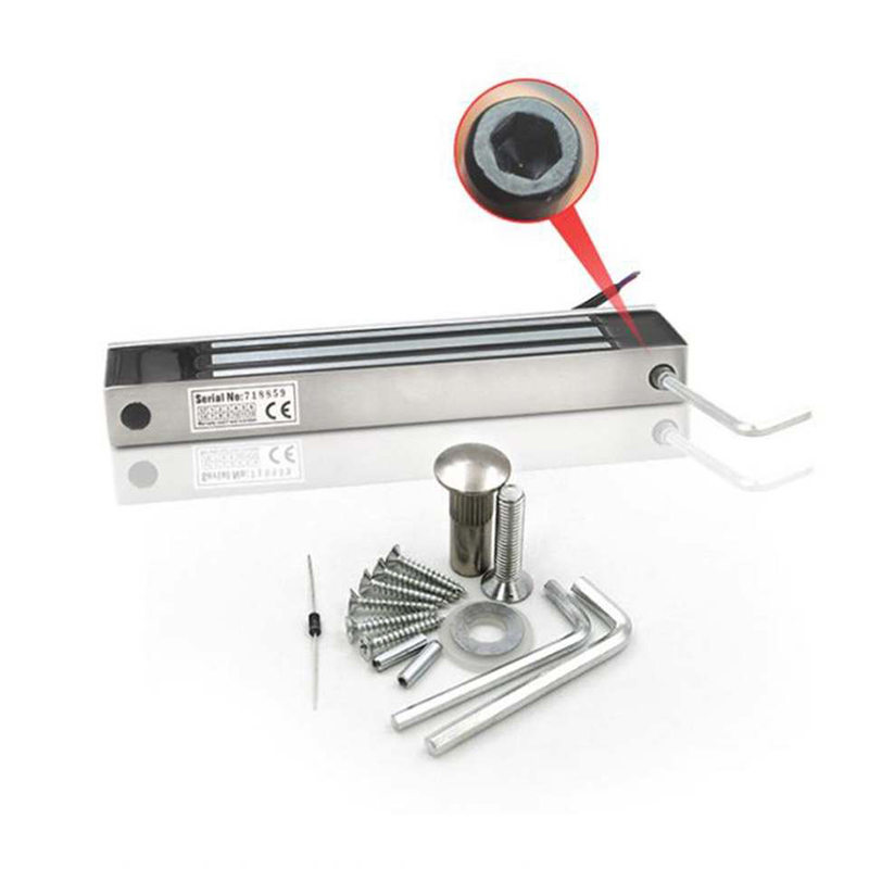 280kg 600lbs Lock Access Control Door EM Lock IP65