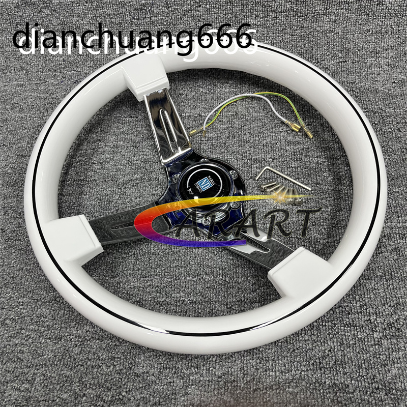 ND Universal 14inch Nardi ABS Racing Steering Wheel 340mm Peach Wood ...