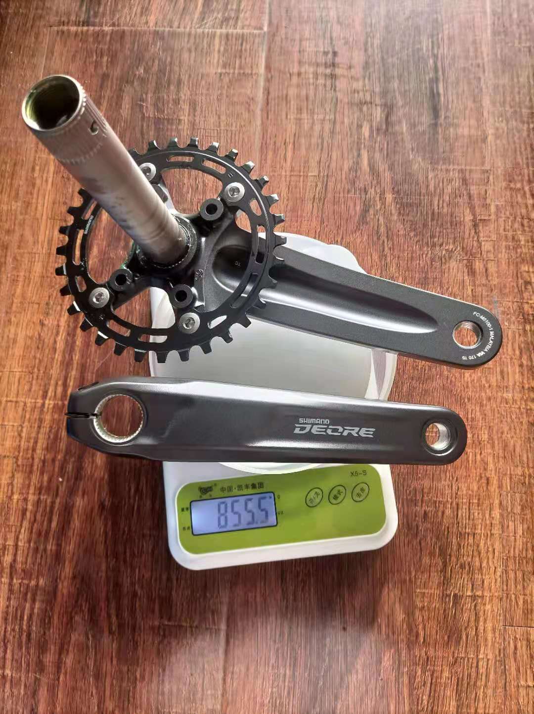 Shimano Deore FC-M5100 1x11/ 2x11 Speed Mountain Bike Bicycle Crankset ...