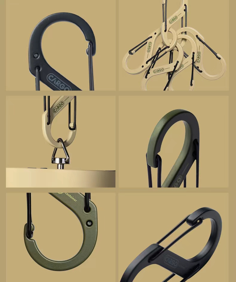 Korea Korea CARGO CONTAINER Outdoor Camping Professional Carabiner 8 ...