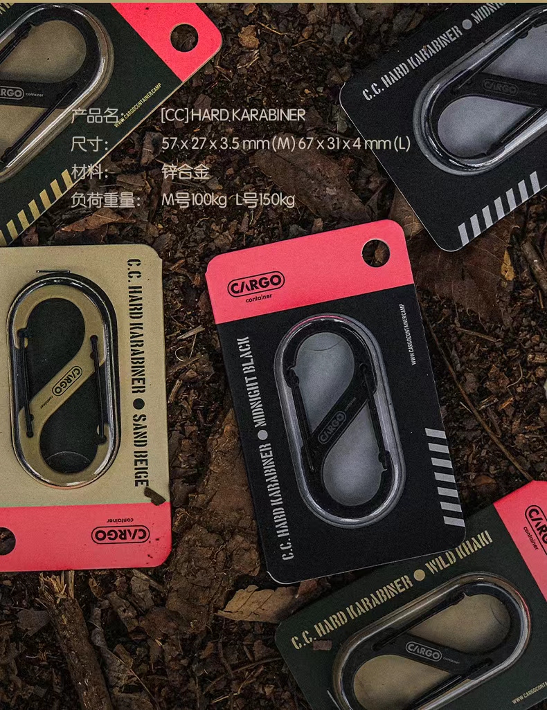 Korea Korea CARGO CONTAINER Outdoor Camping Professional Carabiner 8 ...
