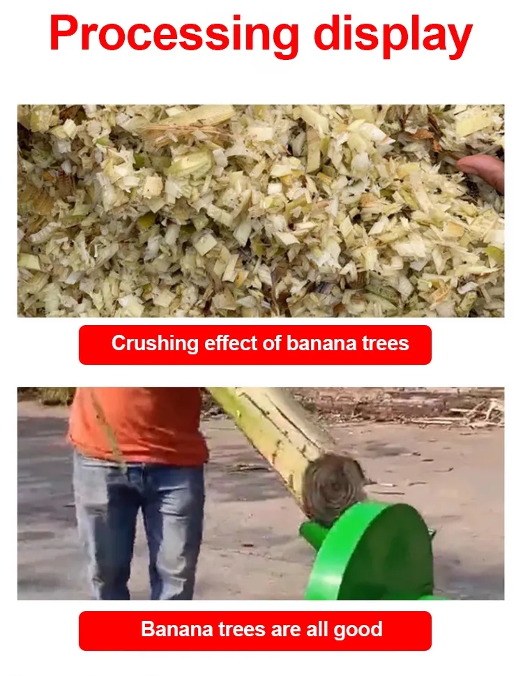 Banana tree cutter machine banana shredder machine banana chips