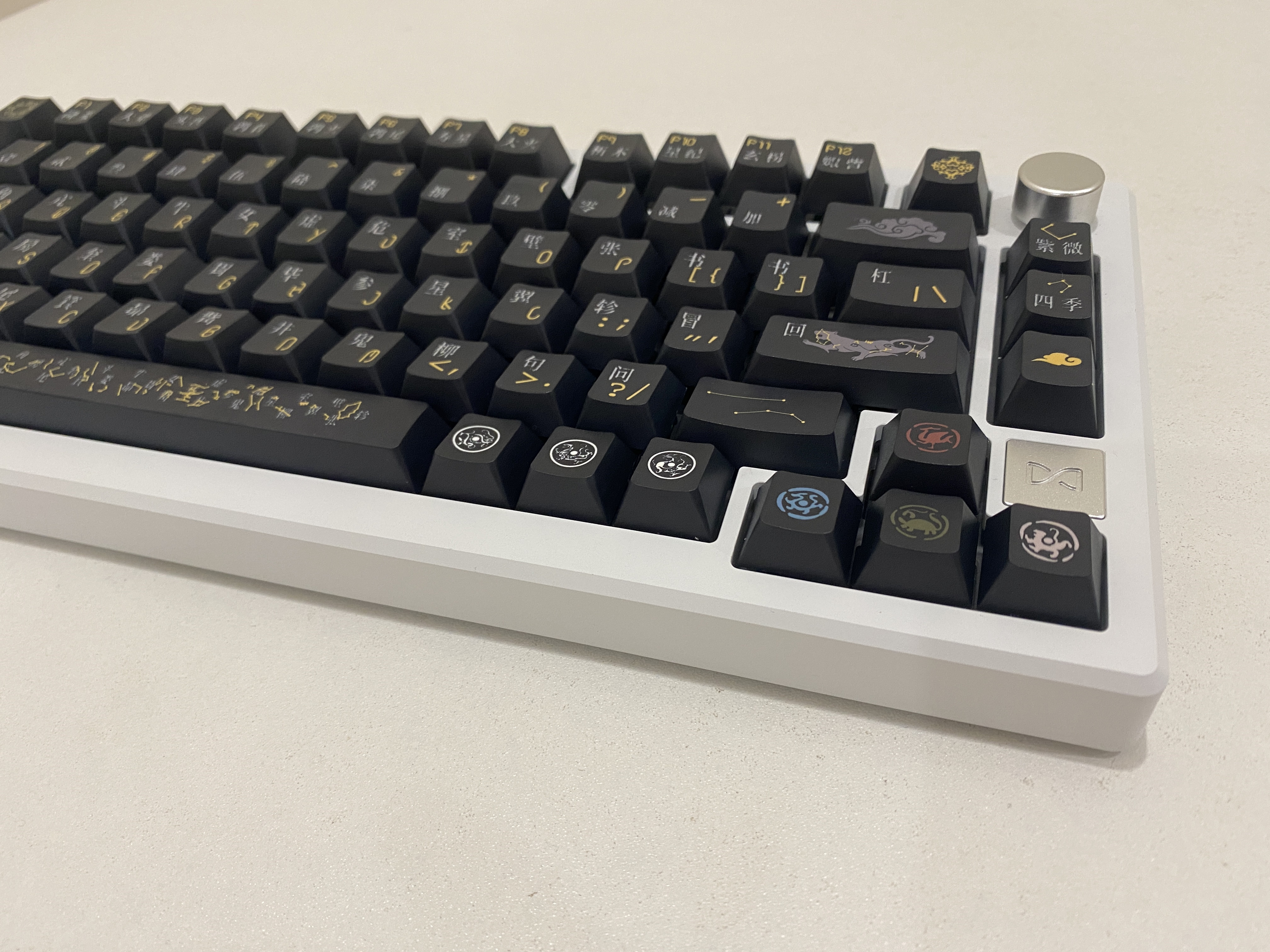 ALAMI Twenty-Eight constellation Keycaps 143 Keys PBT Dye-Sublimation ...