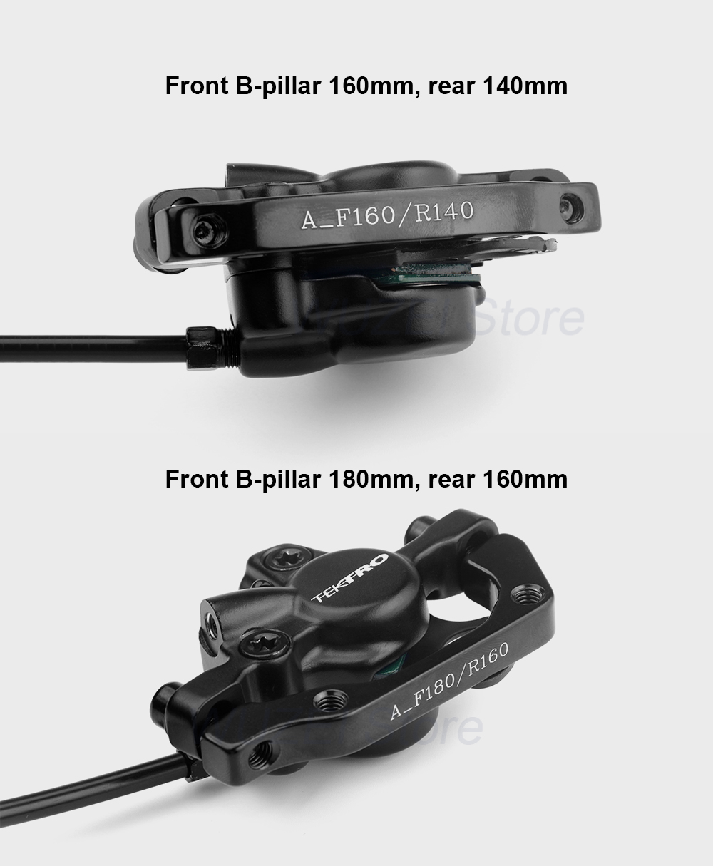 Mountain Bike Disc Brake Set MTB Hydraulic Disc Brake With 160mm Rotors