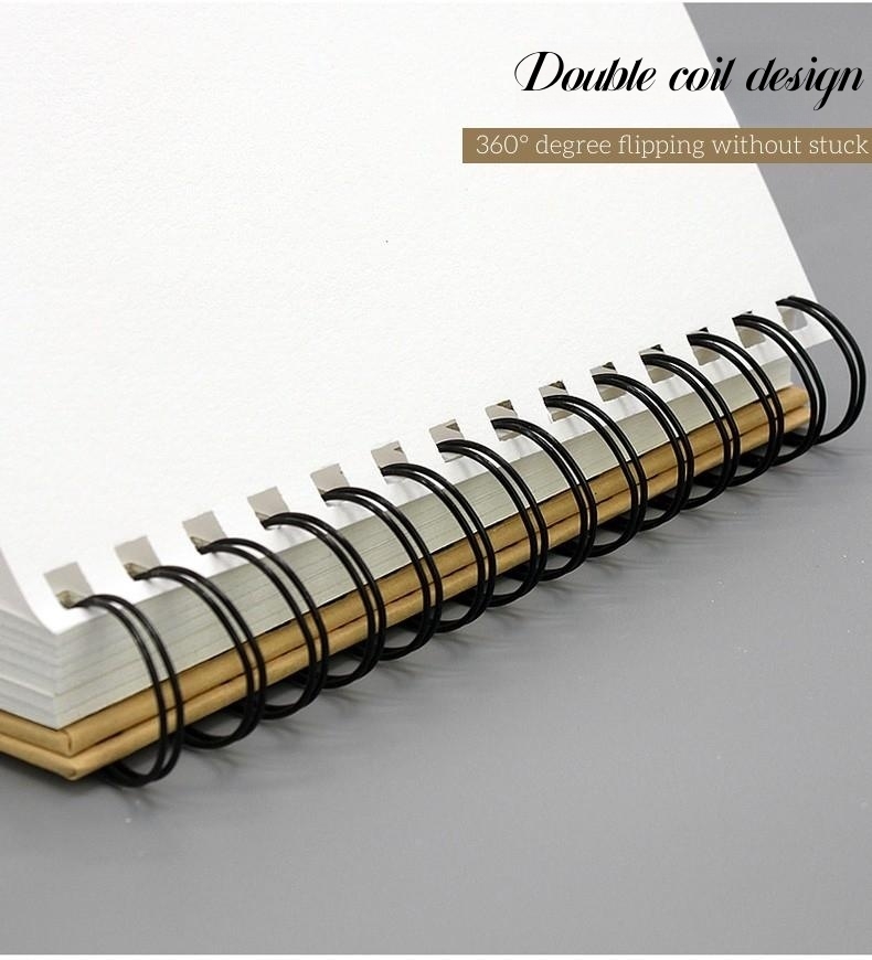 Professional sketchbook Thick paper Spiral notebook Art school supplies ...