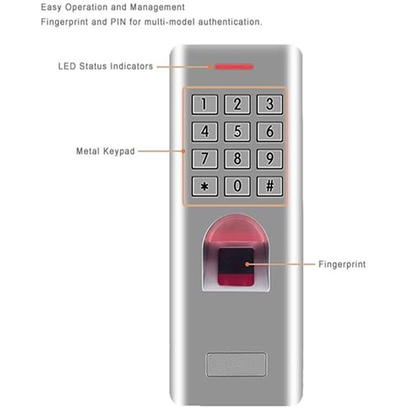Fingerprint Lock Access Control Read Head Fingerprint Reader Metal ...