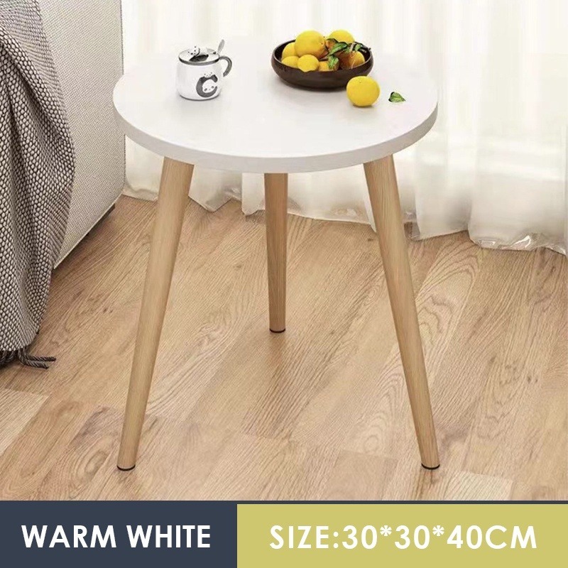 Simple modern desk coffee table apartment living room wooden coffee ...