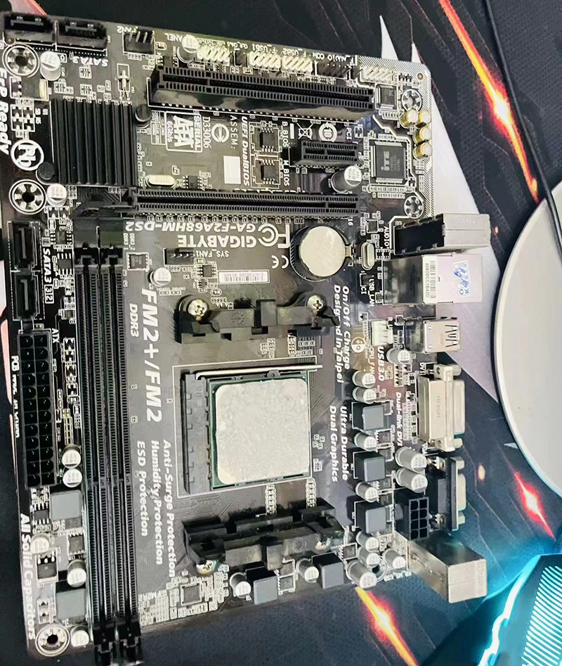 AMD A8 7650K quad core CPU+Gigabyte F2A68HM-DS2 DDR3 motherboard set ...