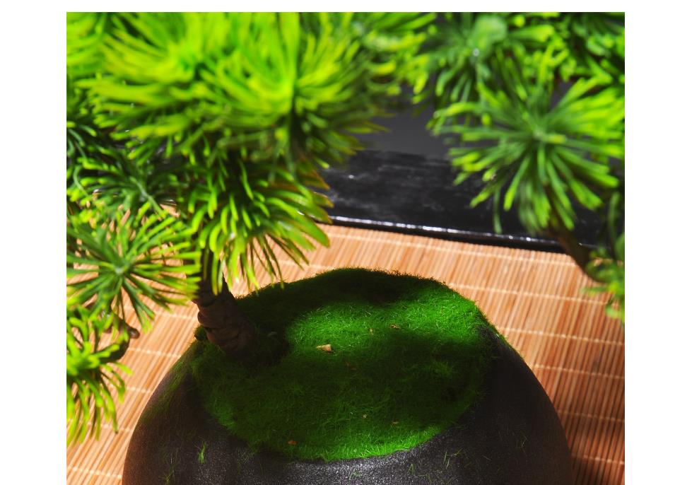Simulation Welcome Pine Bonsai Office Desktop Tea Room Zen New Chinese ...