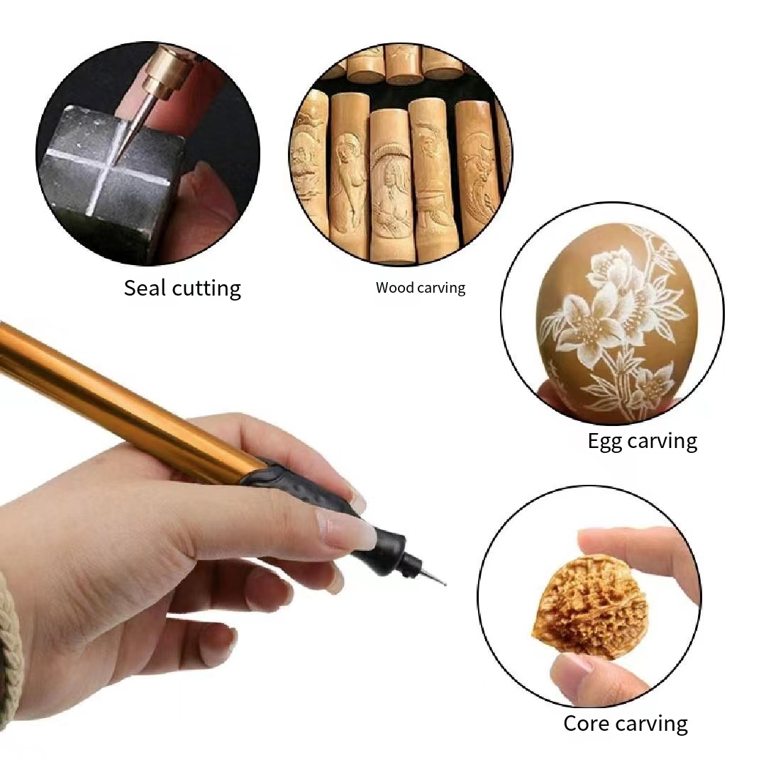 (Ready Stock)Metal stone wood surface lettering diy engraving USB speed ...