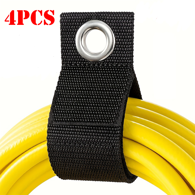 3/4pcs Hook Loop Extension Cord Organizer Hanger Cord Wrap Cable Straps ...