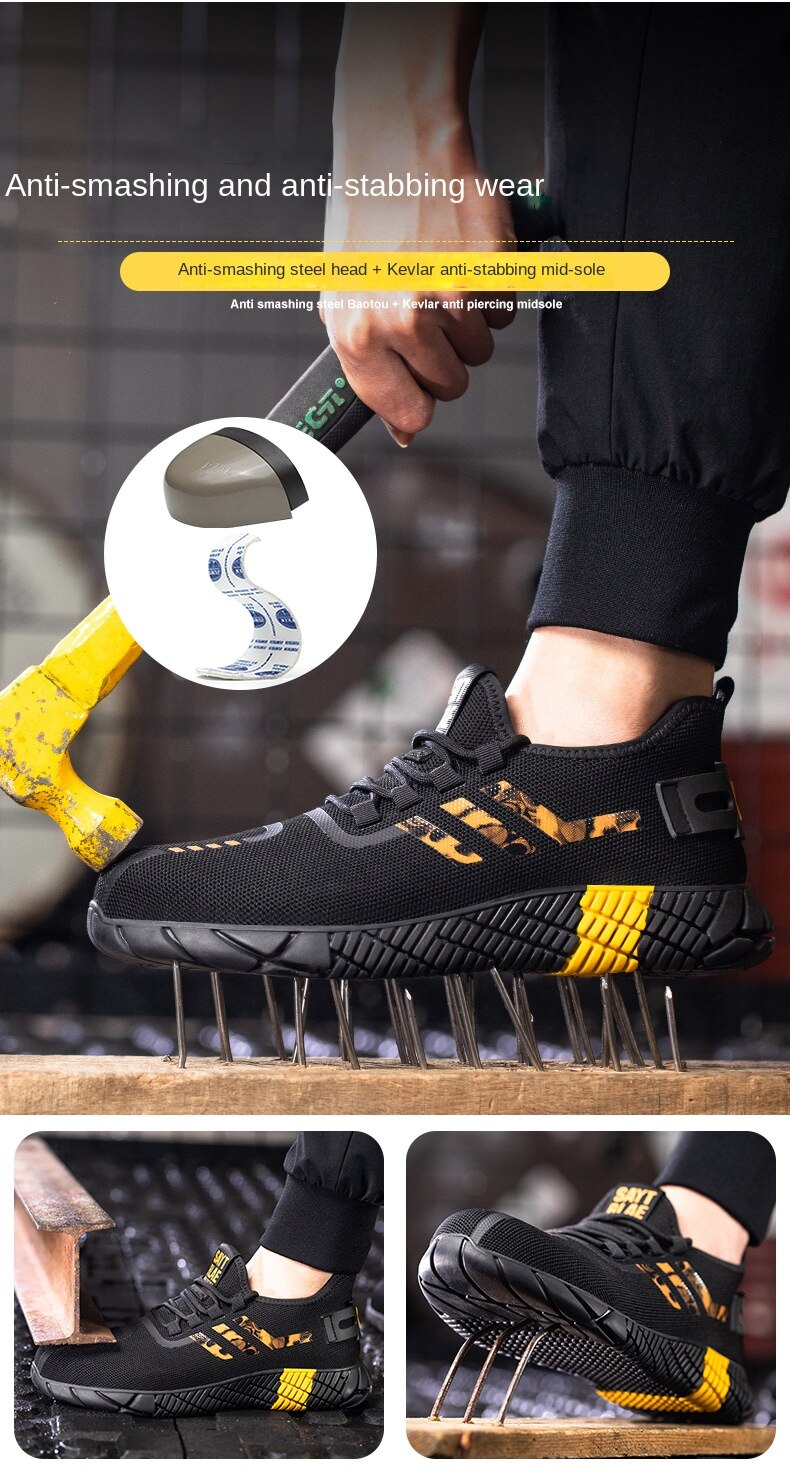 Alibaba High End Work Shoes ZG L603 Safety Shoes Durable - Main Image