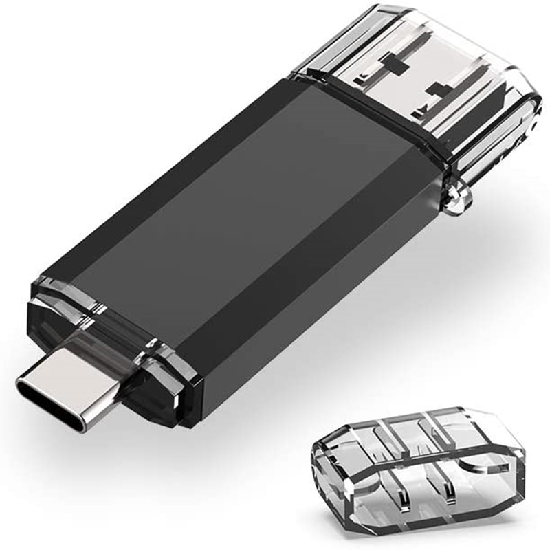 For Android OTG 2 in 1 USB FLASH DRIVE 512GB 256GB Type C Flash Drive ...