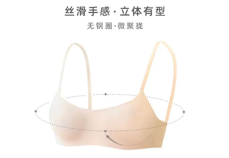 New Seamless Underwear Women Push-Up Bra Thin Style Wireless Bras ...