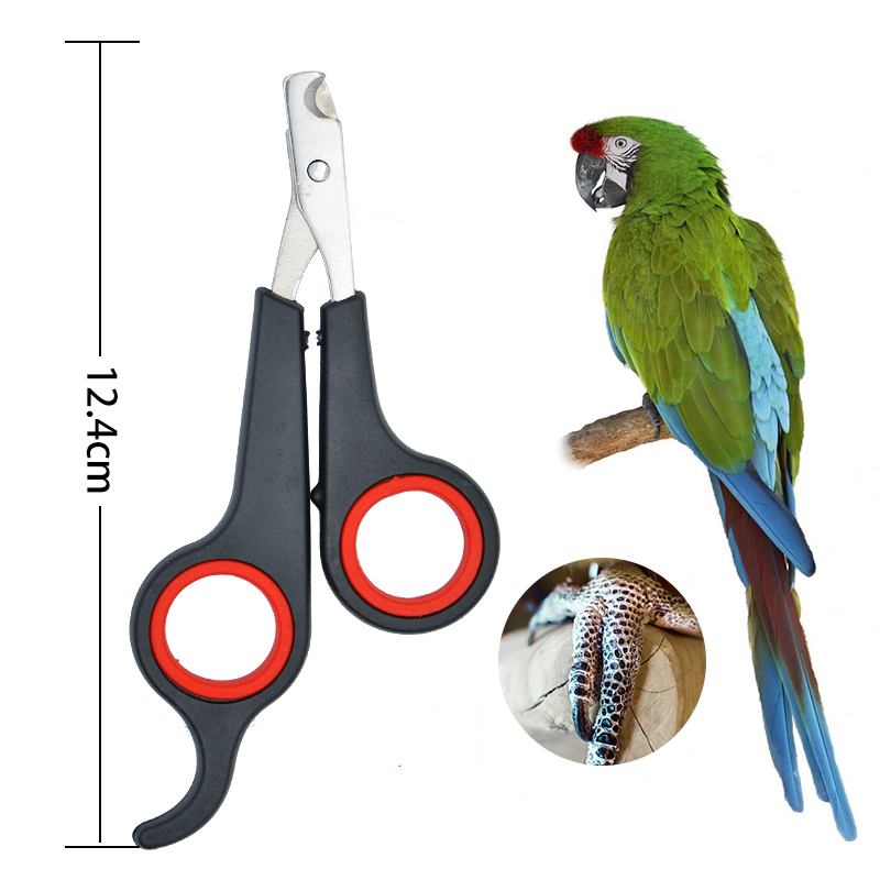 【Ready stock】12cm Pet Parrot Nail Scissor Dog Cat Claw Toe Tool Rabbit ...