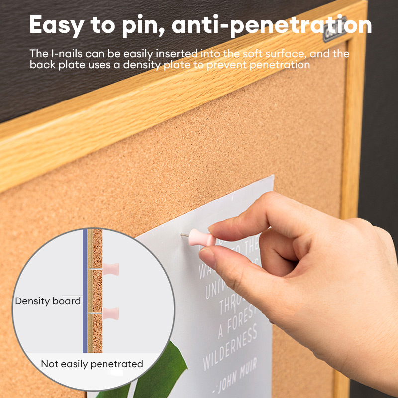 Deli Bulletin Board Wall Stationery Corkboard Wooden Cork Board