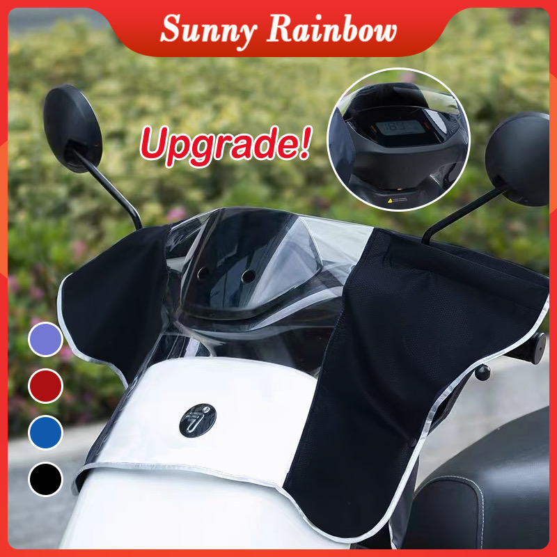 Motorcycle Front Rain Coats Electric Cehicle Front Fust Cover ...