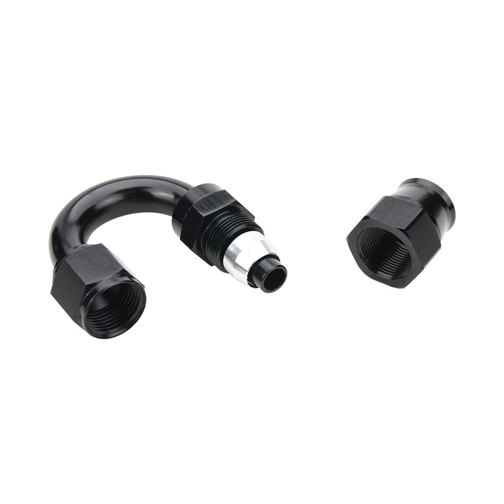 thumbnail image 2 of AN4 AN6 AN8 AN10 AN12 PTFE Teflon E85 Fuel Fittings – 45° Hose End Adapter 2 of 4