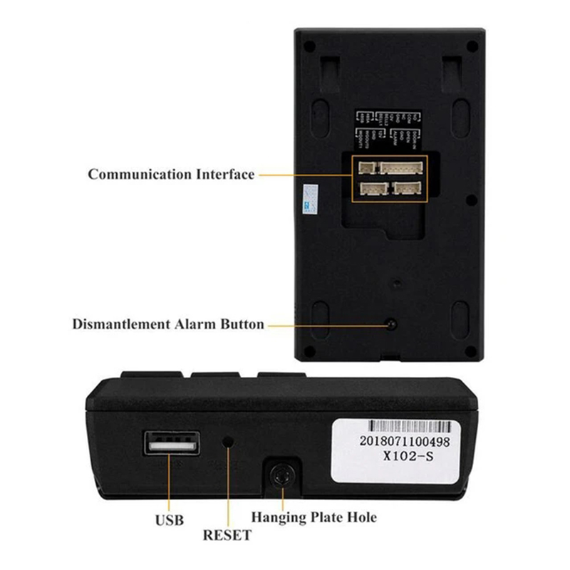 Biometric Face Door Access Control System Fingerprint USB Password ...