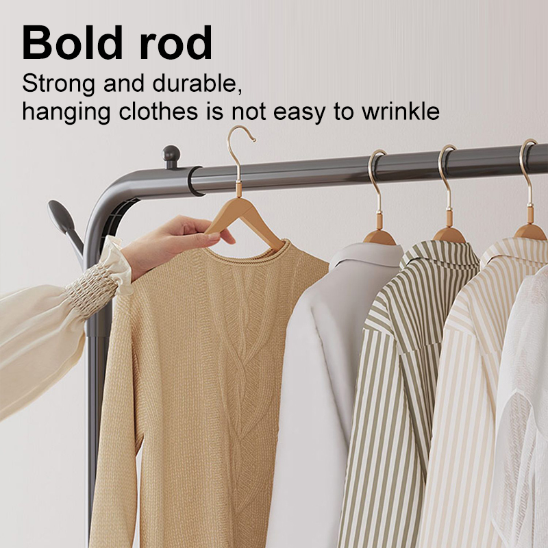 Floor Standing Sampayan Clothes Rack Stand Double Rod Clothing Rack ...