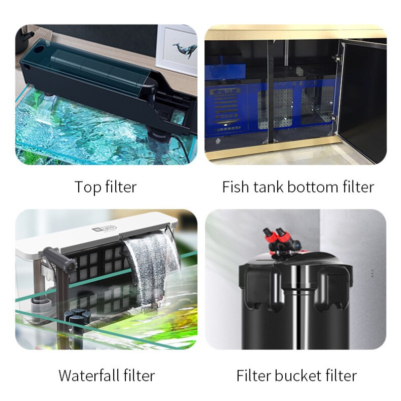 Yee Reusable 8d Fish Tank Filter Sponge Biochemical Aquarium Filter ...