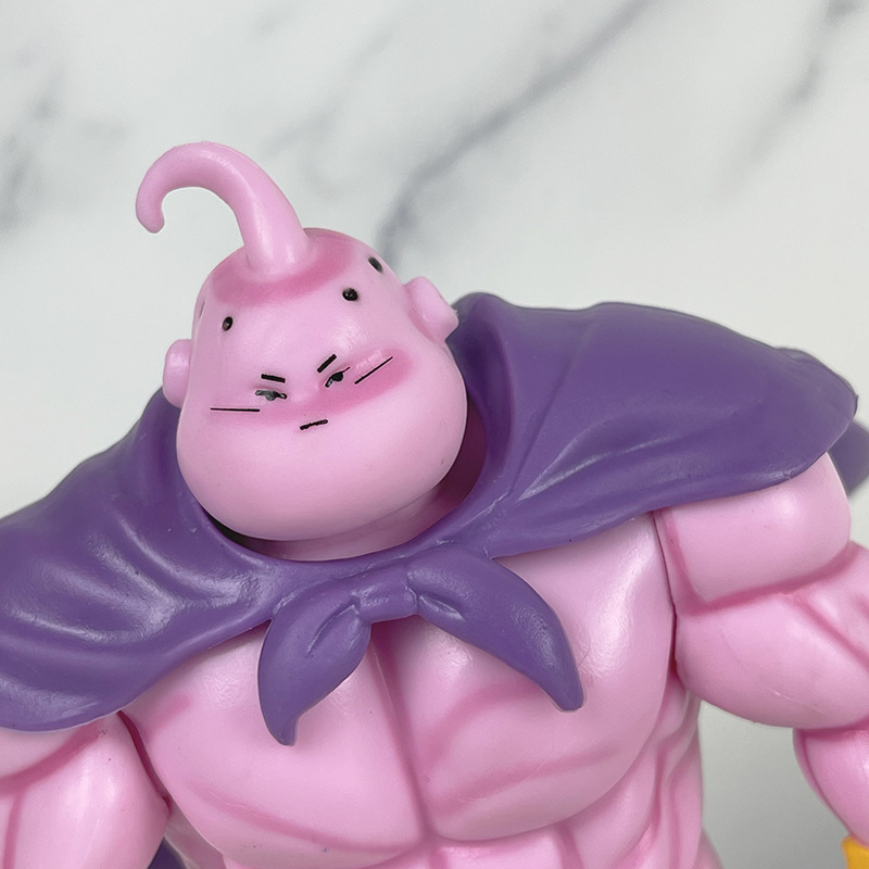 15cm Japan Anime Dragon Ball Z Muscle Majin Buu Son Goku Figure PVC ...