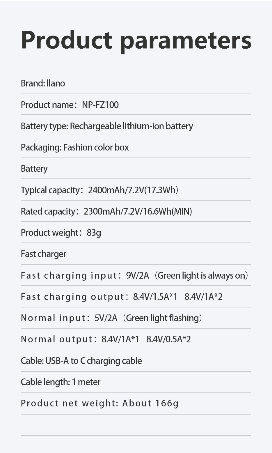 LLANO Camera Battery Charger Dual Slot Digital Display with SD Card ...