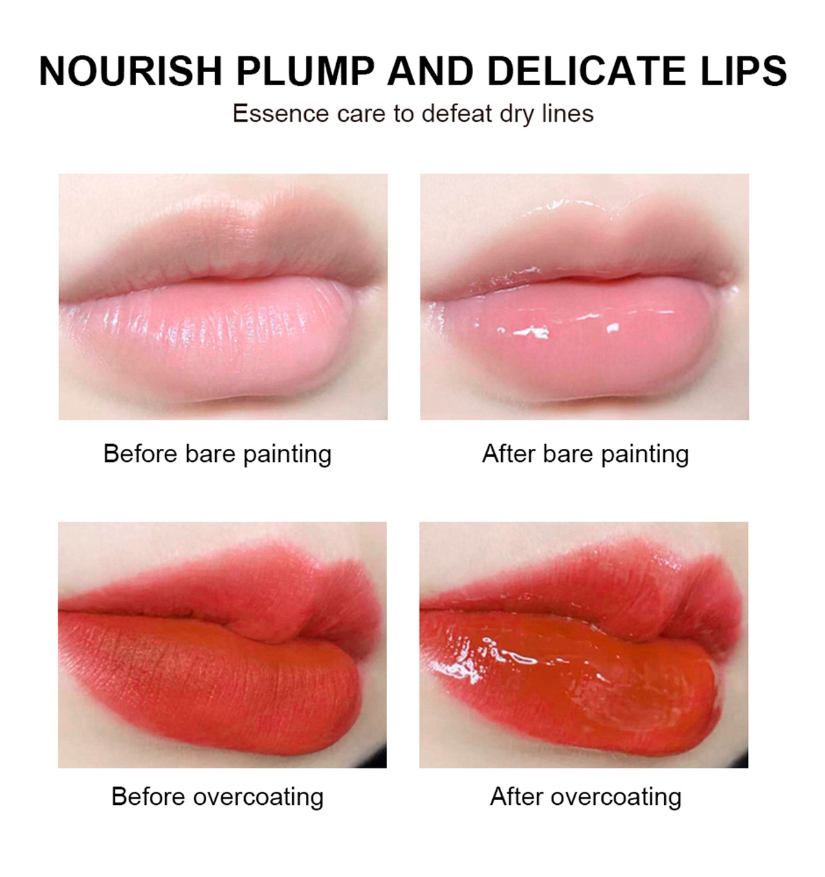 Lakerain Lip Glowy Balm To Remove Dead Skin Lipstick Base Nourish
