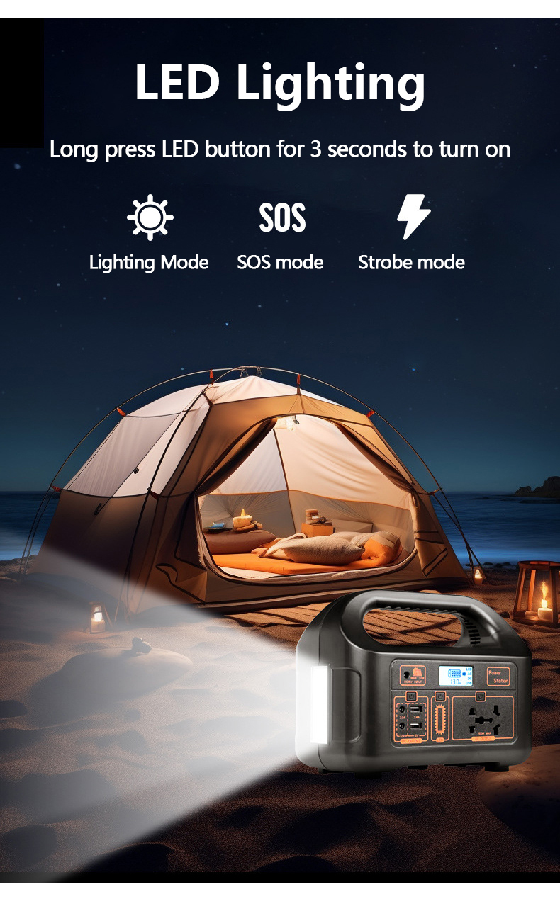 150w Power station 220v power station multi-function portable big ...