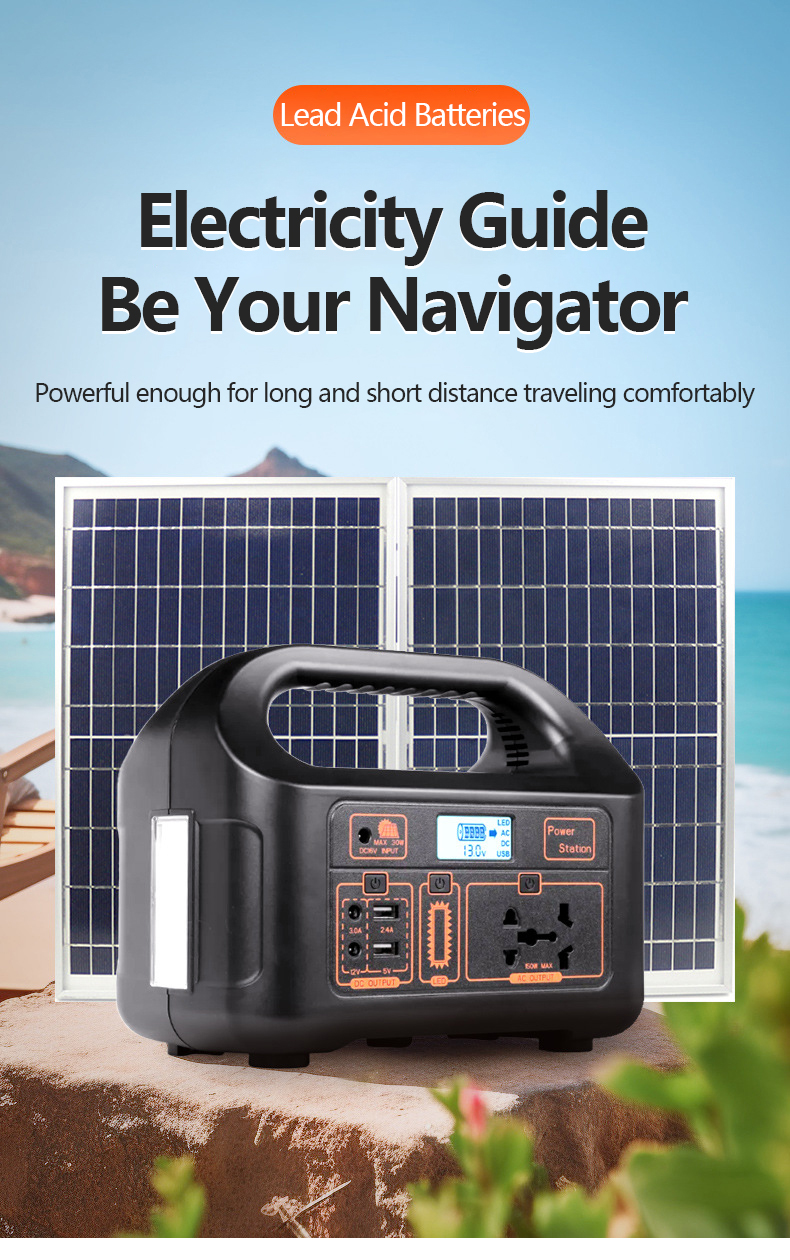 150w Power station 220v power station multi-function portable big ...