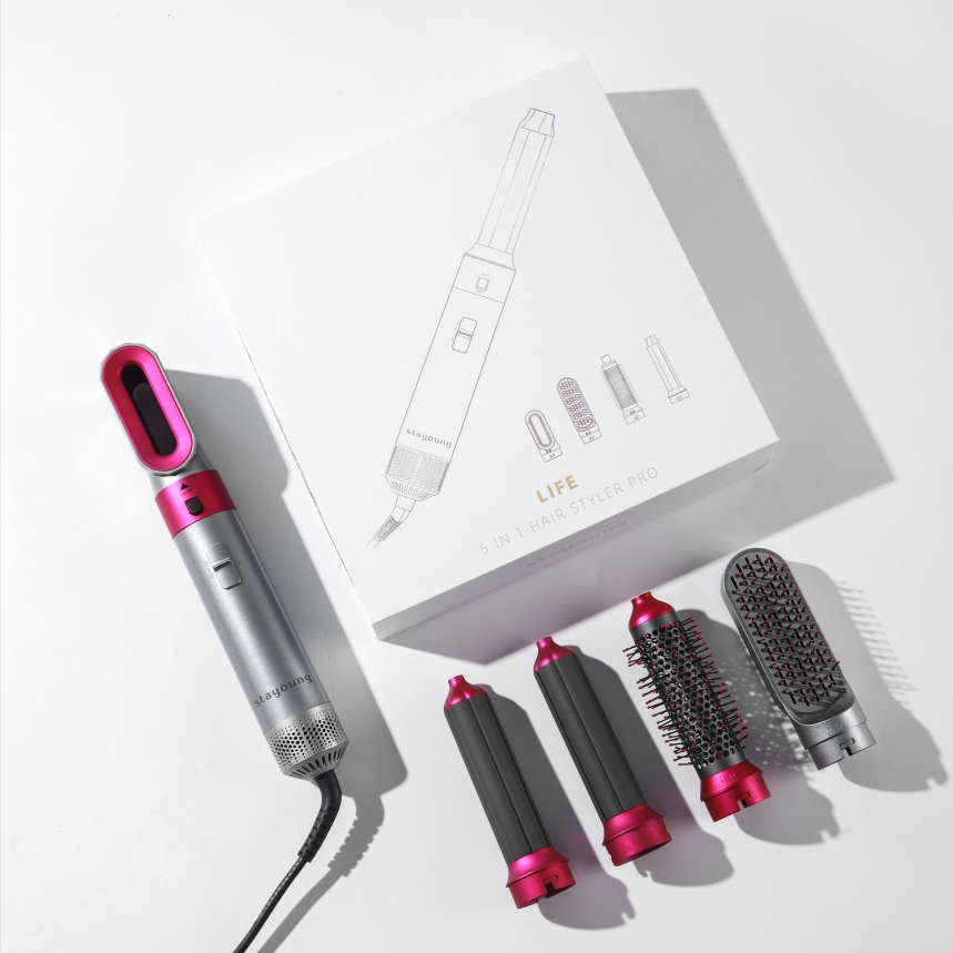 【PRO】STAYOUNG 5-in-1 Hair Styler C1-pro, 5 IN 1 Multifunctional Hair ...