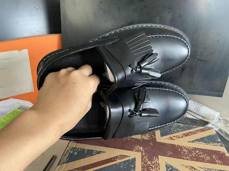 【HIGHQUALIITY】Korean Fashion Loafer For Men Black Formal Work Shoes