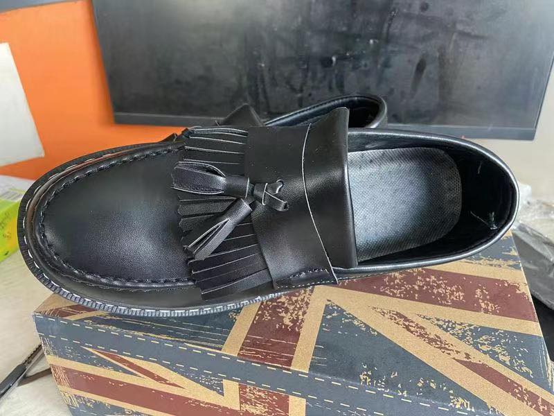 【HIGHQUALIITY】Korean Fashion Loafer For Men Black Formal Work Shoes