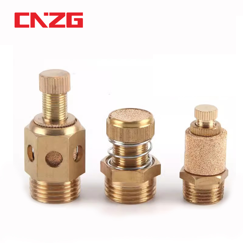 Buffer Audio SUPERTOOL Pneumatic Silencer 2 PCS Brass Noise Filter - View #9