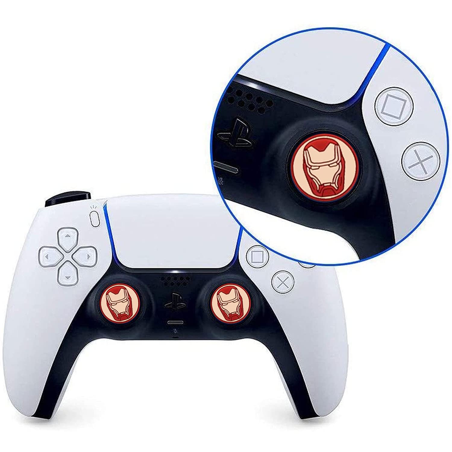 2Pcs Analog Thumb Grip Stick Cover, Wireless Controllers Game Remote ...