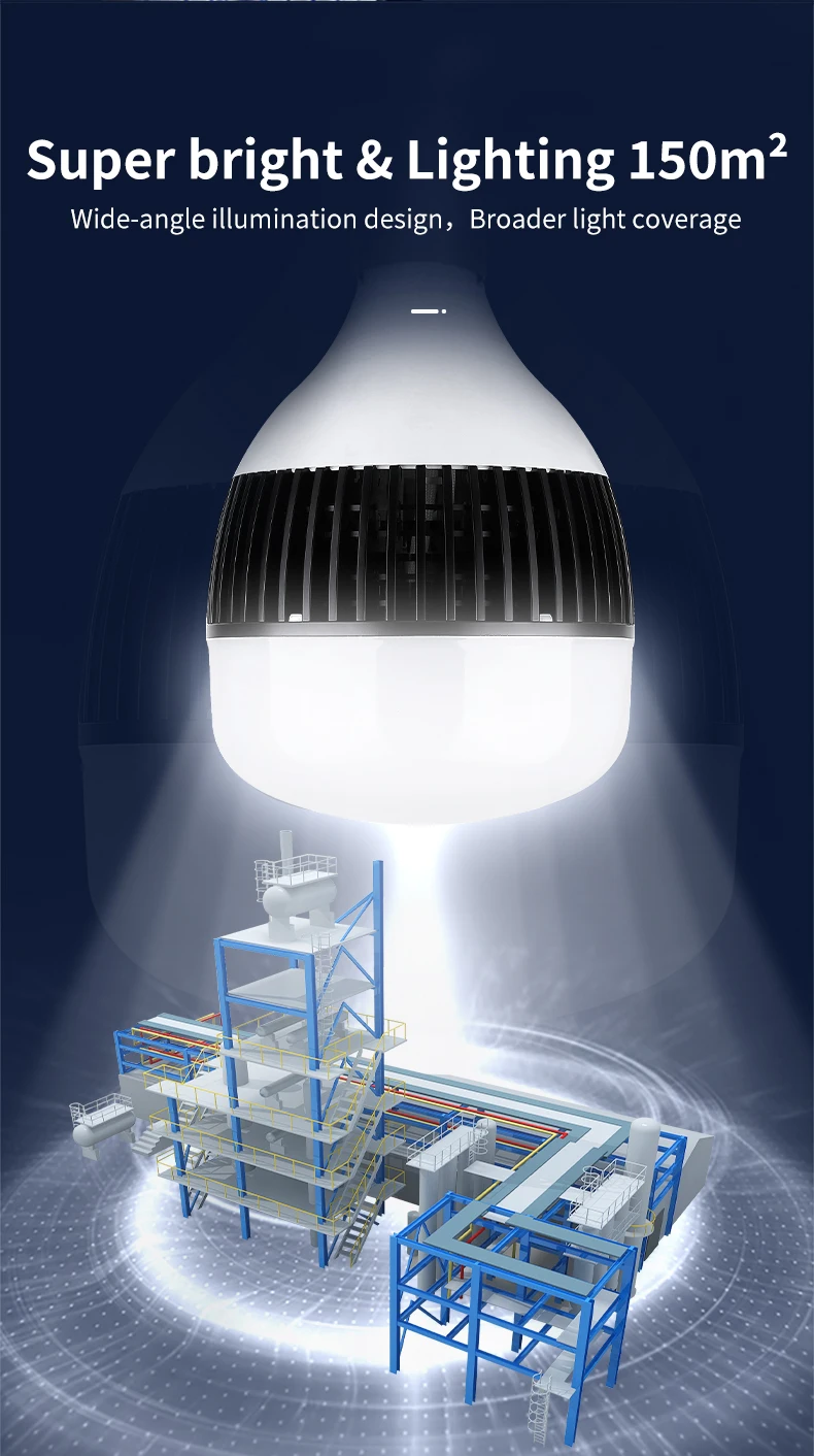 Led Light Bulb E27 Super Bright 50W /80W /100W Energy-saving Power ...