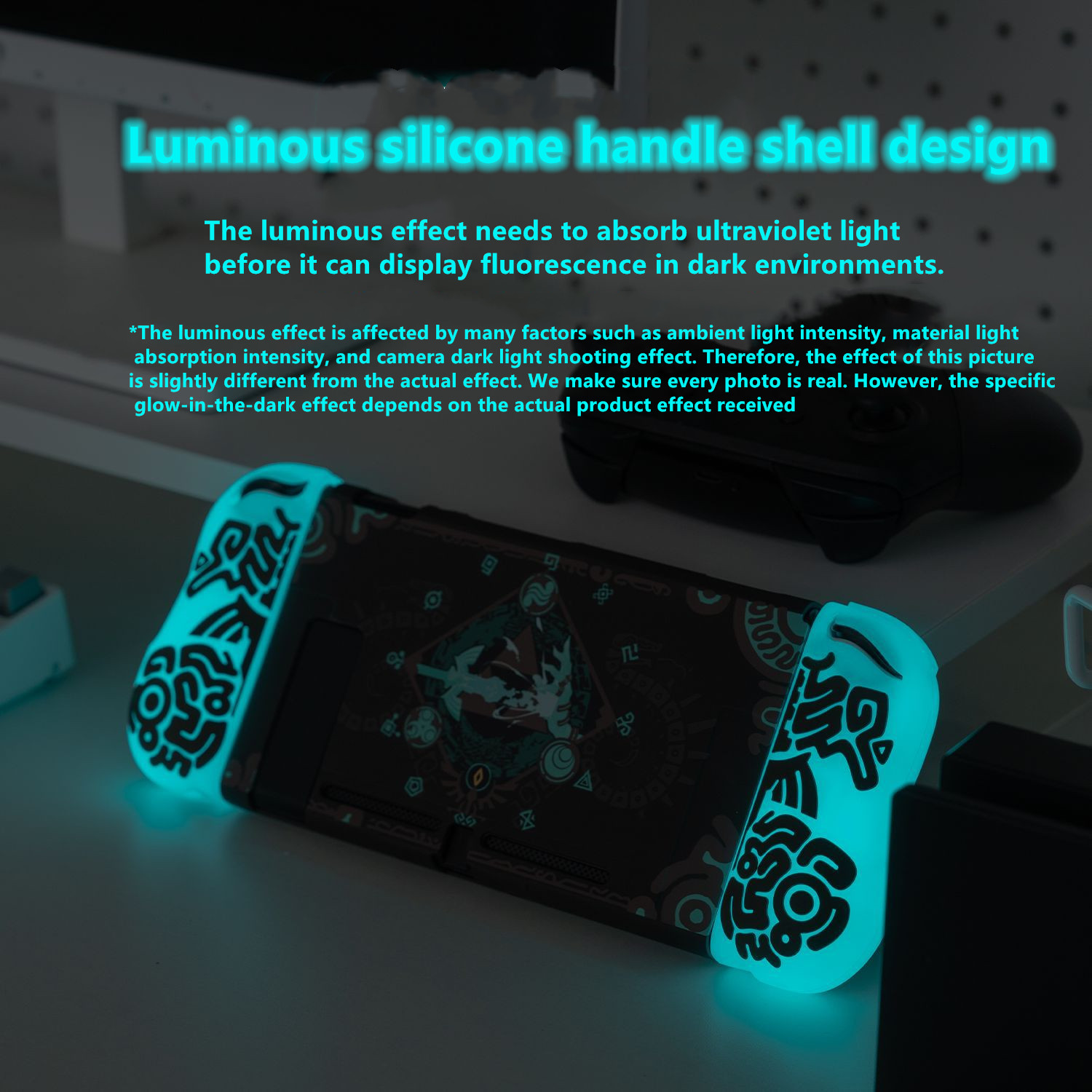 Luminous Protective Case For Nintendo Switch /Switch OLED Silicone Soft ...