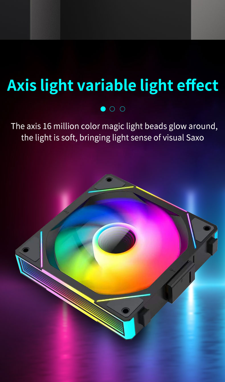 Jungle Leopard Build Blocks UNI Daisy Chain RGB PC Ventilateur 120MM 3er Pack,2000RPM/62.36CFM,5V3PIN ARGB Und 12V4PIN PWM Ventilateur (Noir