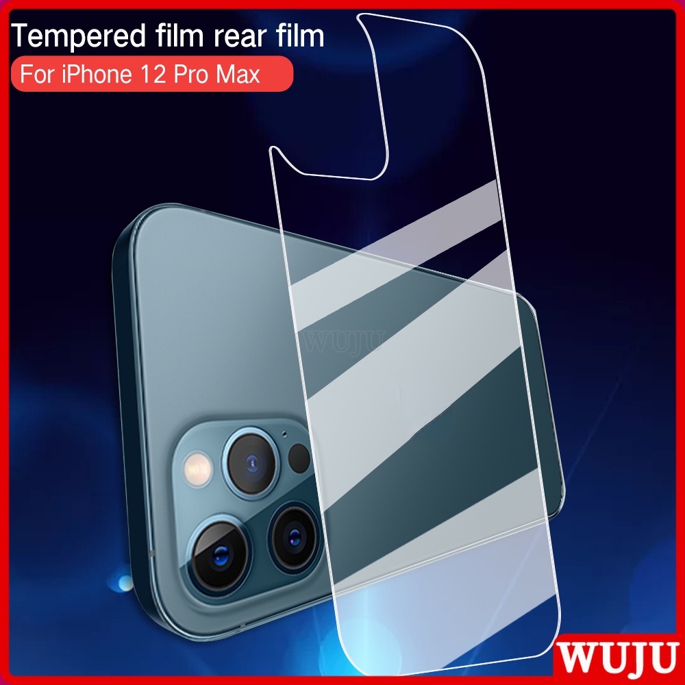 WUJU Scratch Resistant Ultra-clear Back Tempered Glass Screen Protector ...