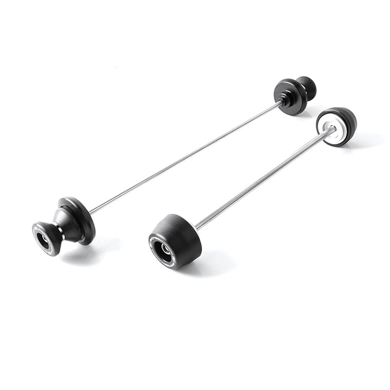 Motorcycle Front and Rear Wheel Axle Sliders Swingarm Spools For Yamaha ...