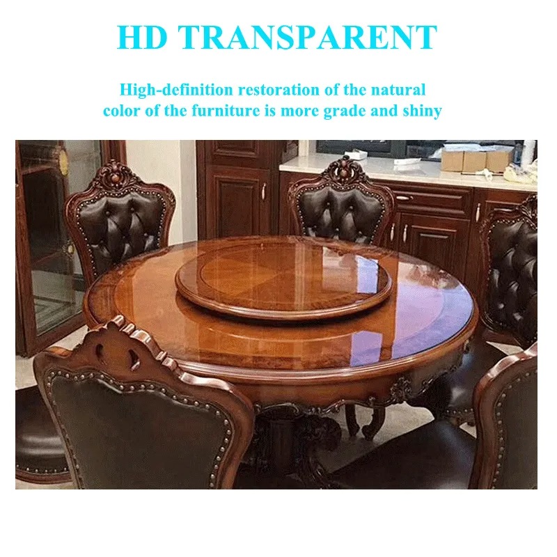 2mil Self-adhesive Transparent Film Marble Wood Desktop Protective Film ...