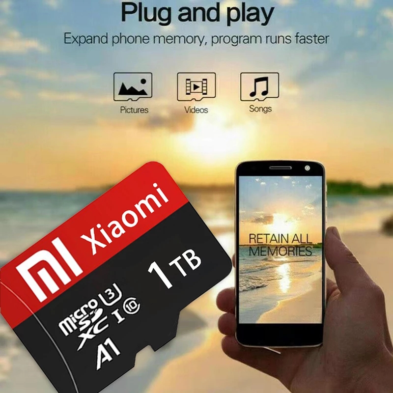 Xiaomi 1TB 128GB Camera High Speed Flash Memory SD Card 512GB 256GB ...