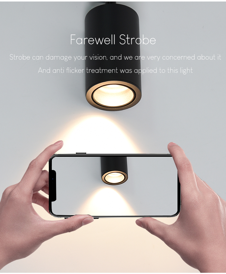 LED Track Light Spot Light Surface Mounted Pin Light Spotlight ...