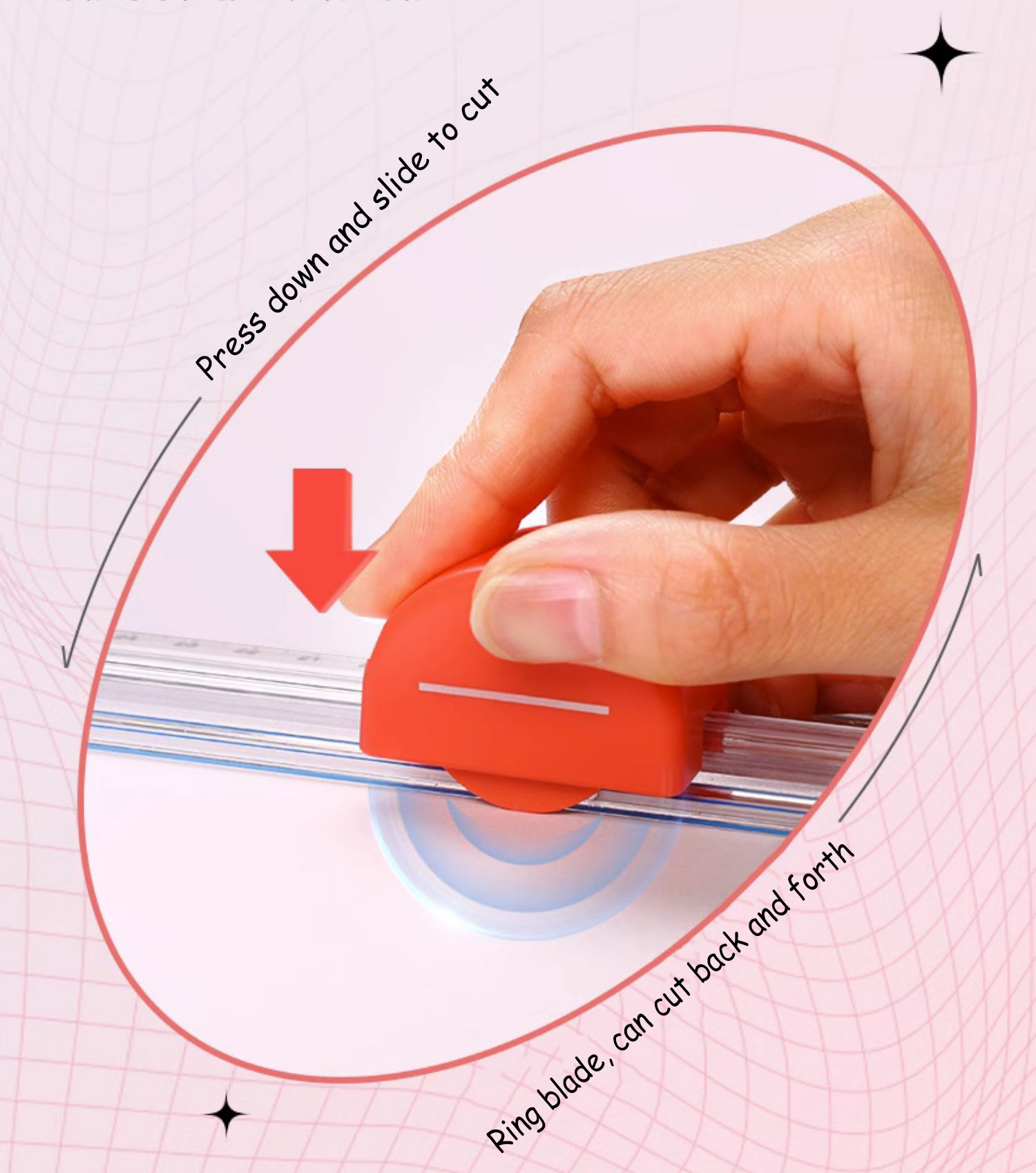 JIANWU Multifunctional Seven-in-one Paper Cutter Multiple Cutter Head ...
