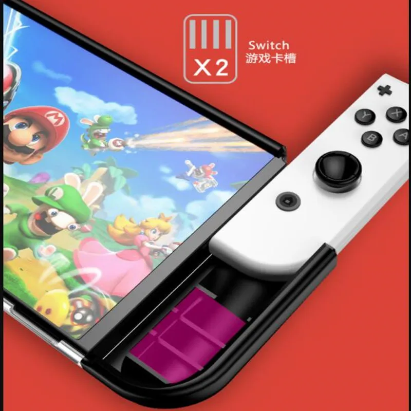 Dockable Case For Nintendo Switch OLED Model 2021 Upgraded Protective ...